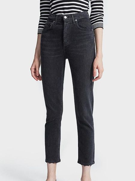

the not so rigid jeans women high waist denim pants for spring summer, Blue