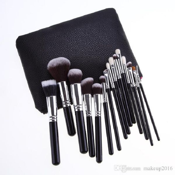 

15pcs / lot комеика инеиекие кии набоѬ из козего воло воло макиж кии на