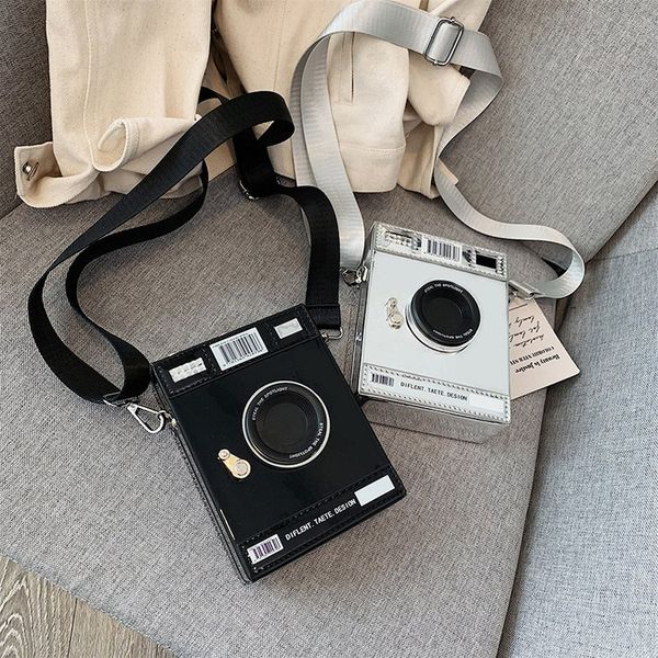 

handbags for women 2019 new fashion crossbody bags pu purses clutch creative camera shoulder bags school messenger