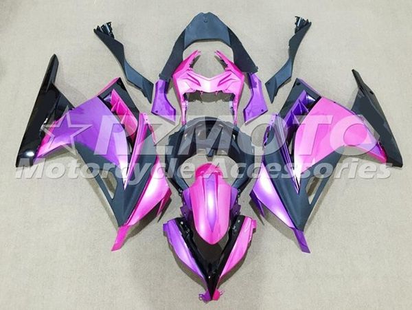 

injection mold new abs motorcycle full fairings set fit for kawasaki ninja 300 ex300 300r 2013 2014 2015 2016 2017 set purple bright