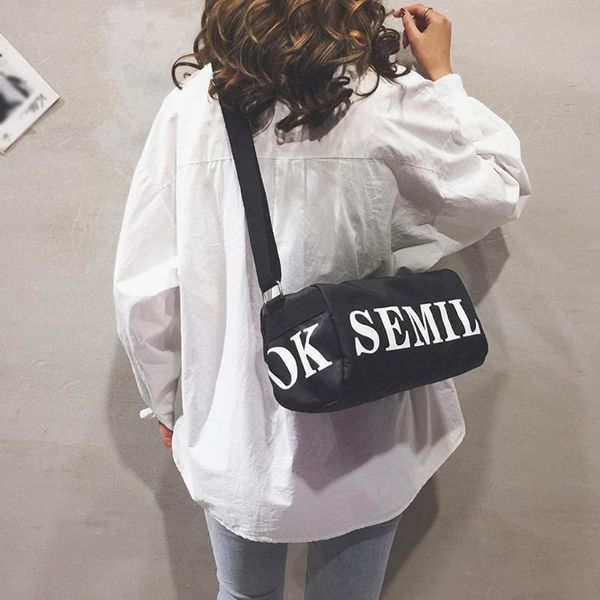 

женщины простой дикий цвет сплошной плечо нейлон диагональная сумка студент сумка crossbody женская сумка путешествия мода #j4s