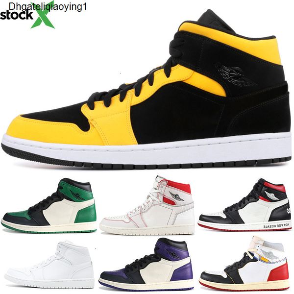 

2020 mens basketball shoes 1s couture union no l's reverse new love unc 3 phantom women 1 trainer sports sneakers 5.5-13, Black