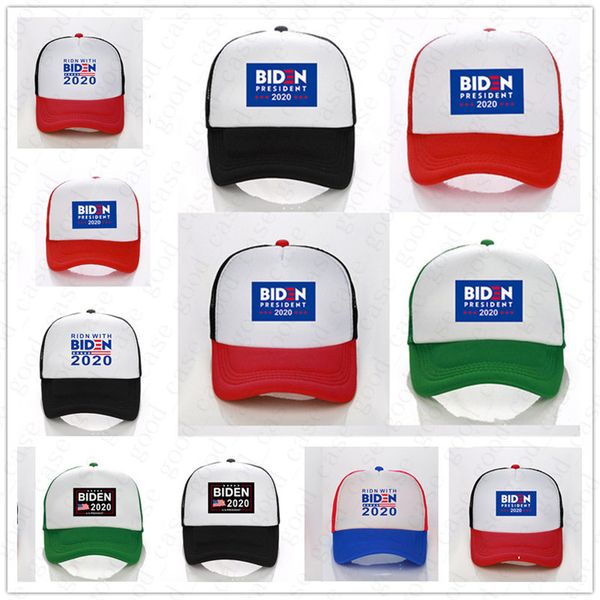 

15 цветов президент байден 2020 baseball hat мода mesh шарового caps ridn с байден письмо печати лето козырьки unisex открытого спорт d6507, Yellow