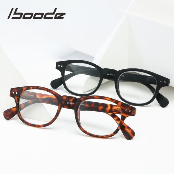 

iboode 2019 new fashion reading presbyopia glasses for men women farsighted presbyopic glasses +1.0+1.5+2.0+2.5+3.0+3.5+4