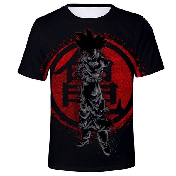 

dragon ball z goku black vegeta 3d t-shirt men summer anime t shirt o-neck tshirt casual brand dragonball tee size s-2xl, White;black