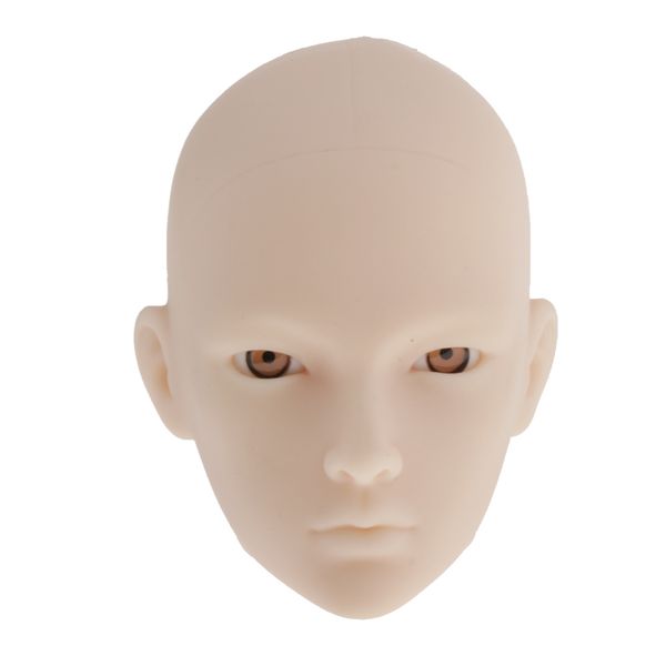 

1/6 doll head mold without eyes make up diy dolls body parts supplies