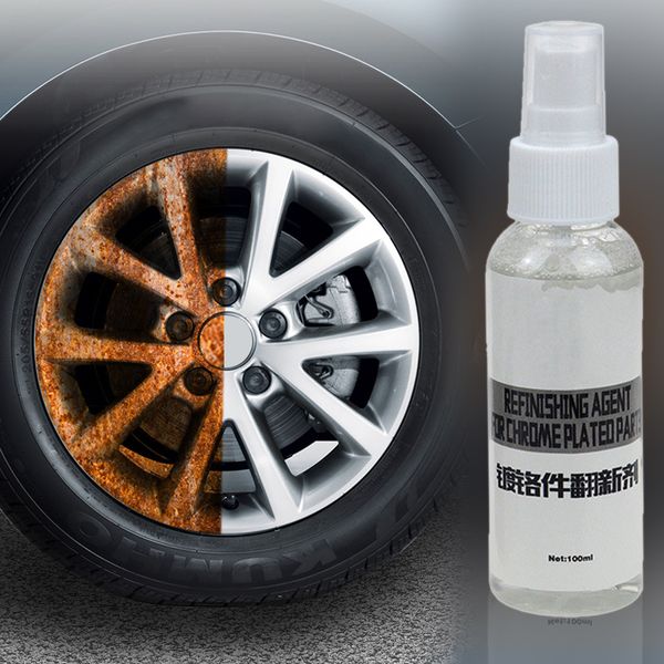 

100ml rust inhibitor rust remover metal surface chrome paint car home maintenance derusting spray car styling