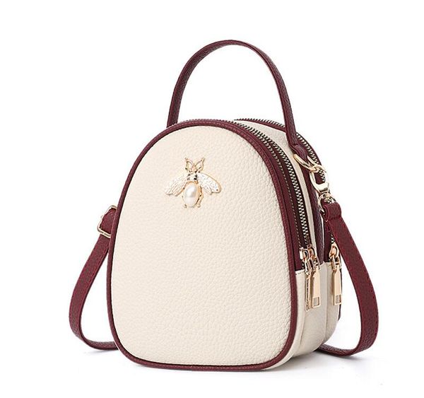 

designer crossbody bags women leather luxury handbags women bags designer tote shoulder bag lady handbag three zipper style/5