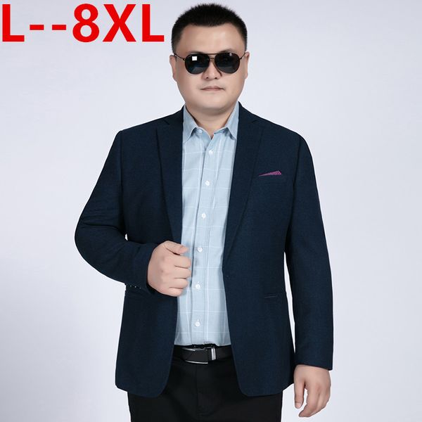 

plus size 10xl 8xl 6xl vintage plaid blazer british stylish male blazer suit jacket business casual one button for men, White;black