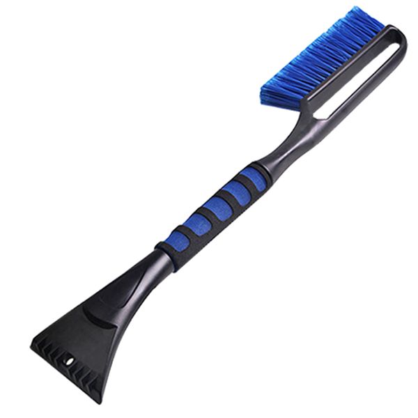 

auto car window windshield car ice scraper snow shovel brush 2-in-1 multi-function winter snow removal cleaning tool