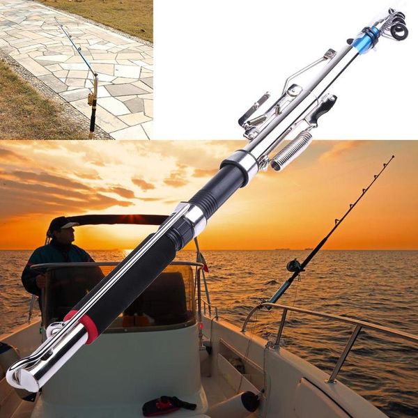 

2.1m automatic fishing rod sensitive pole glassfiber rod tackle