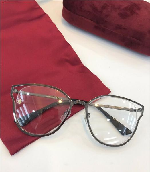 

wholesale- frame women men brand designer eyeglass frames designer brand eyeglasses frame clear lens glasses frame oculos 3380 with case, Silver