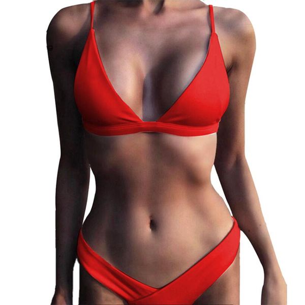 

new thong bikini 2020 bandeau swimsuit women swimwear female v bottoms bikinis push up bikini set brazilian bathing suit, White;black