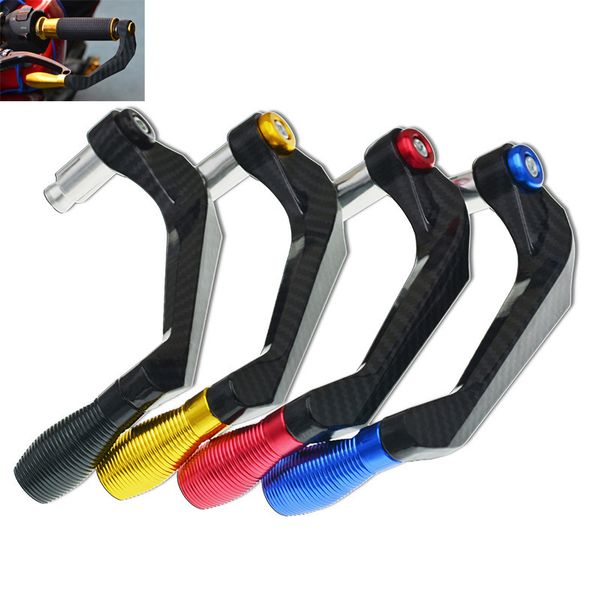 

aluminum motorcycle brake clutch lever universal replacement handguard protector hand guard for motorcycle racing dirt bike