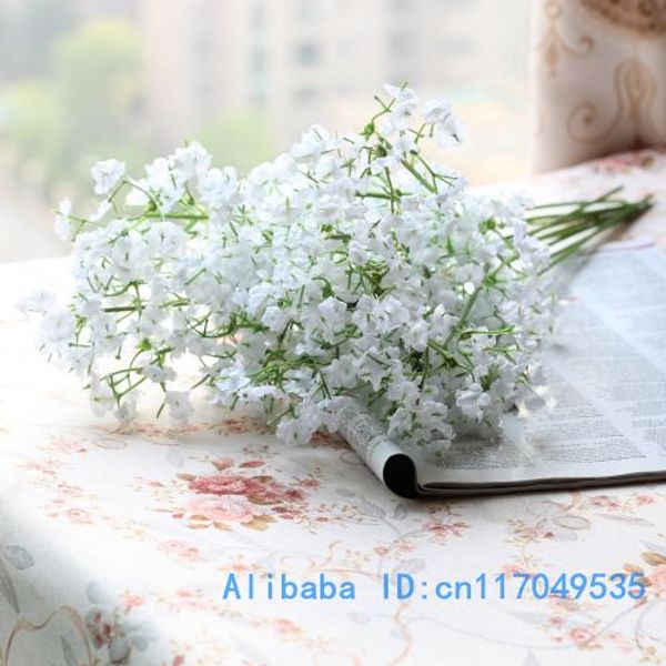 

10 pcs beautiful artificial gypsophila silk flowers wedding decoration f161