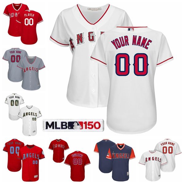 

Man Youth Woman Baseball Angels Andrelton Simmons Jersey Justin Upton Albert Pujols David Fletcher Zack Cozart Chuck Finley Rod Carew