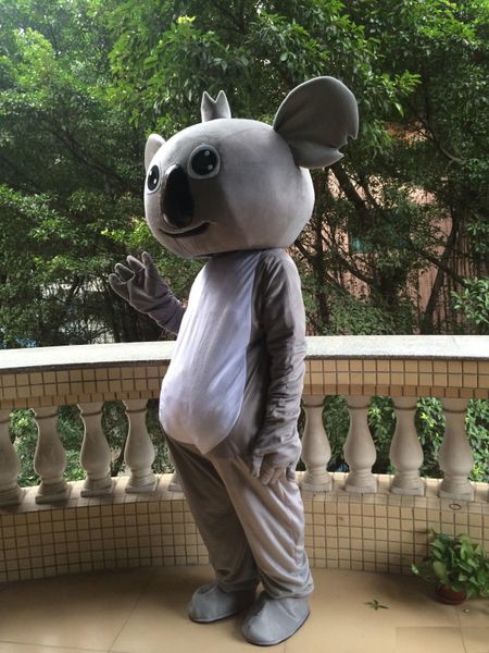 2020 venda direta da fábrica fantasia de mascote de urso coala para adultos frete grátis