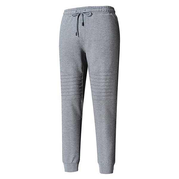 

summer fall thin soft cotton lounge pants nightwear mens pajamas loose breathable home pants elastic home men sleep bottoms u6, Black