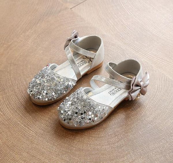 

Designer Sweet Summer Girls Princess Shoes Kids Sequined Sandals Casual Top Quality Baby Girl Sneakers Toddler Beach Shoes for Children, Customize