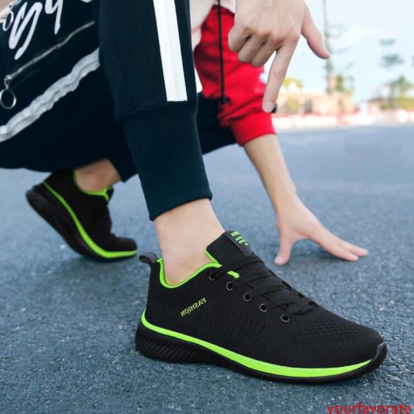 

men running shoes triple black fashion men trainer breathable green red black split outdoor sport sneaker size 40-44
