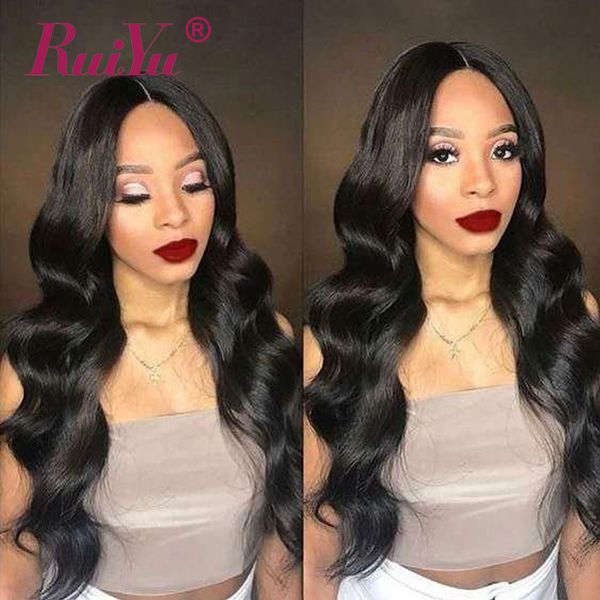 

парик объемной волны полного парика фронт человеческих волосы парики для женщин черных бразильского remy париков шнурок preplucked с ребенко, Black