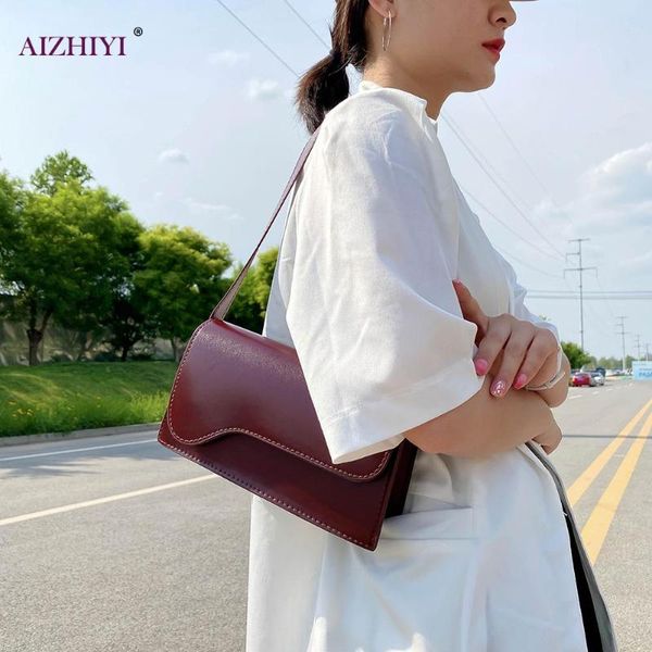 

casual women handbags leather female pure color small flap shoulder totes bags female classic elegant shoulder handbags