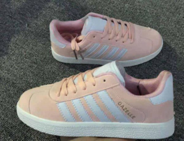 

2020 new pattern men women casual shoes suede gazelle og black grey red blue sneaker lightweight walking racer shoes