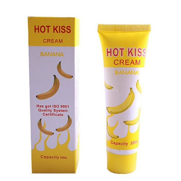

30ml banana flavored personal lubricant gel massage oil