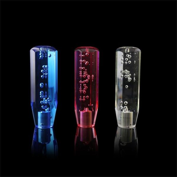 

высокое качество универсальный кристалл bubble led световой рукоятка рычага переключения передач автомобиля shifter head механизм ручной неп