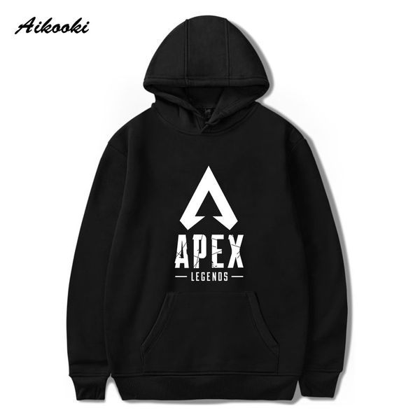 

aikooki apex legendshoodies sweatshirt game the biggest 2019 new style hoodies ouewear highsreet pullovers casual sweatshirt, Black