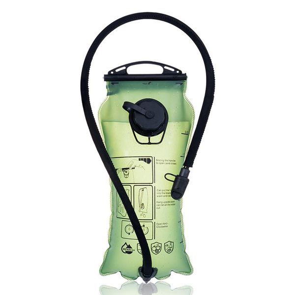 

sports water bottle non-toxic insulated water tube large opening water container with double edges for bicycling hiking camping