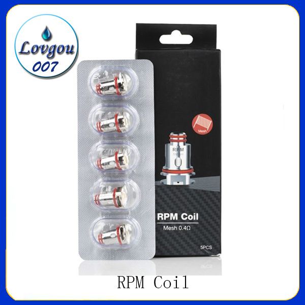 

RPM Coil RPM Mesh 0.4ohm / SC / MTL Mesh / DC 0.8ohm / Тройной 0.6ohm Кварц Катушка для RPM40 Pod Kit