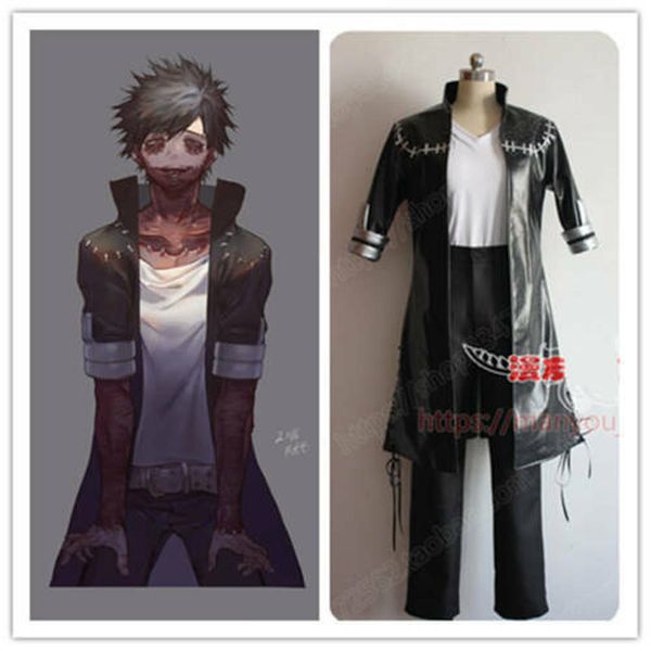 

boku no hero academia мой герой academia dabi косплей костюм на заказ, Black;red