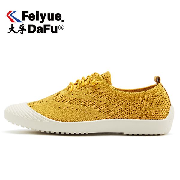 

feiyue women shoes knitting breathable summer comfortable casual fashion vulcanized shoes 4 colors 2019 ing, Black