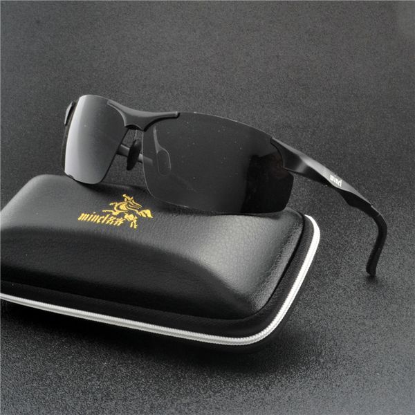 

2019 brand aluminum magnesium polarized sunglasses men sun glasses black driving mirror male eyewear accessories goggle fml, White;black