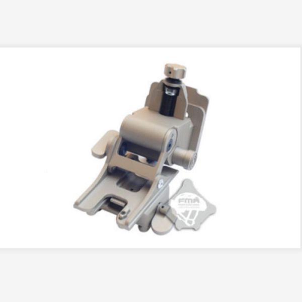 

fma tactical cnc aka2 nvg helmet mount for pvs-15 / pvs-18, Black;gray