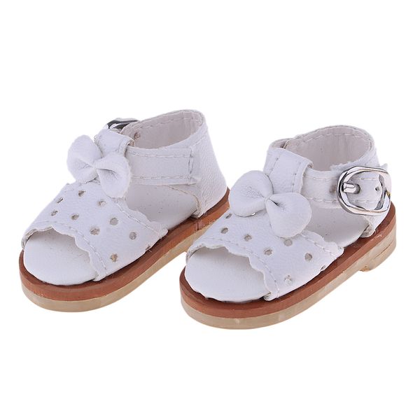 

pu leather shoes bowknot shoes sandals for 1/6 bjd sd yosd luts bf dolls