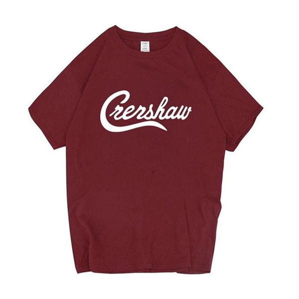 

mens summer loose solid color tshirts letter printed teenager fashion nipsey hussle crenshaw short sleeve tees, White;black