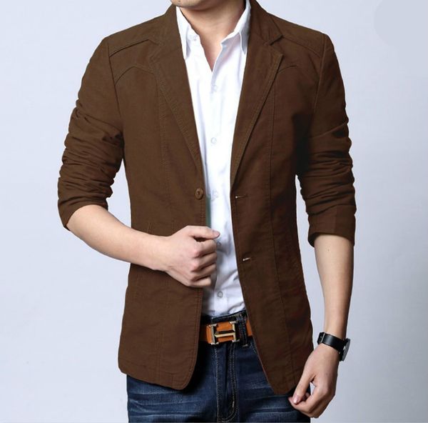 

fashion mens korean slim fit cotton casual blazer suit jacket plus size s-5xl male formal business blazers mens coat wedding, White;black
