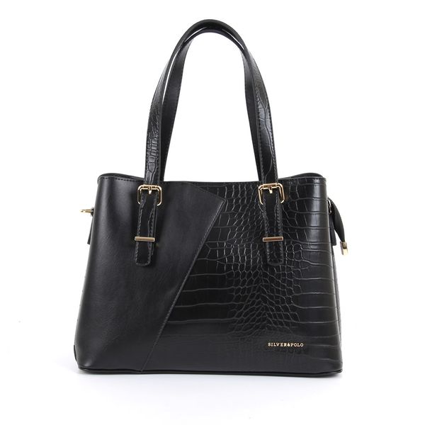 

silver women fashion bags 933-32144 m87 black-matte black