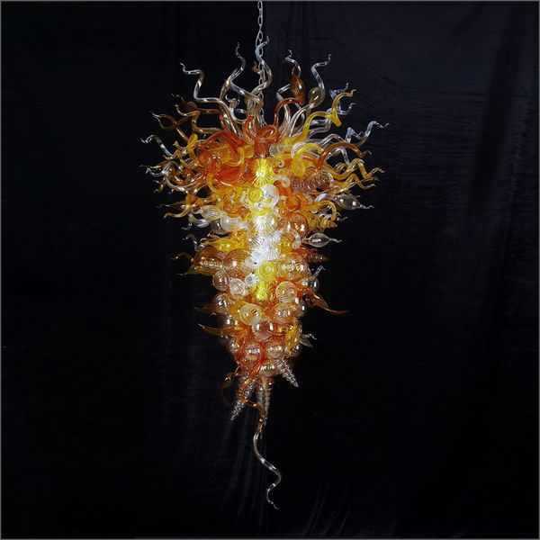 

wedding centerpieces multi colored mouth blown borosilicate pendant lamps customized colored blown glass ac led
