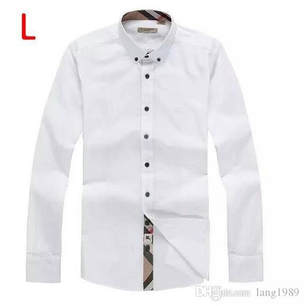 

2019 leisure pure cotton round neck show solicitude blue tshirt for foreign trade number long sleev tee henley men dress shirt bb3311, White;black