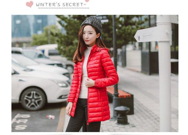 

winter female fashion down cotton casual candy color women stand collar anorak female parkas with zipper fly, Black