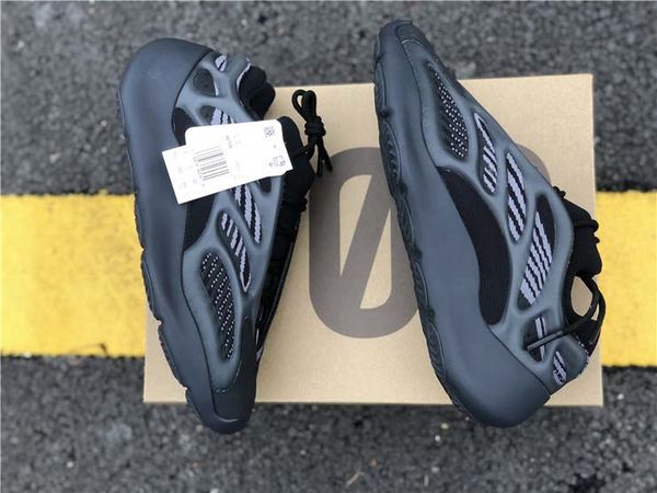 

2020 kanye west originals 700 v3 alvah black azael running shoes 3m reflective wave runner men women sports sneakers with box h67799