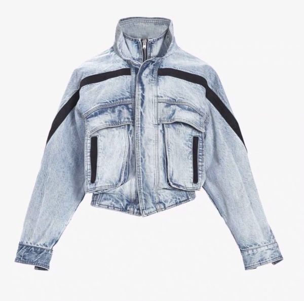 

without tag 19ss new mens designer jackets windbreaker women high street fashion brand fear of god fog 6th coat washed tooling denim jacket, Black;brown
