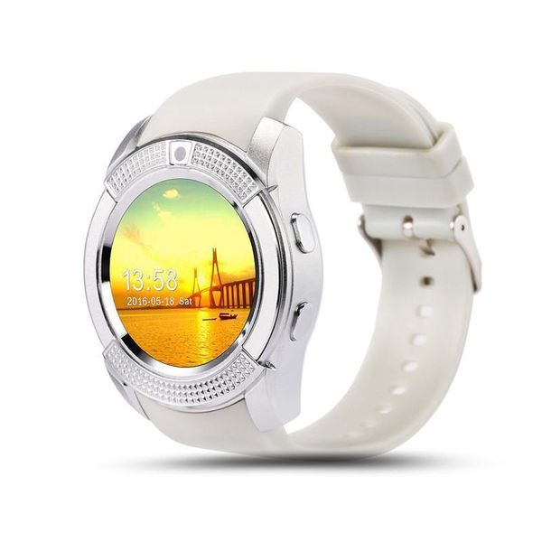 

Smart Watch Clock Sync Notifier поддержка Sim-карты Bluetooth-соединение для Android-телефона Smartwatch PK Smart