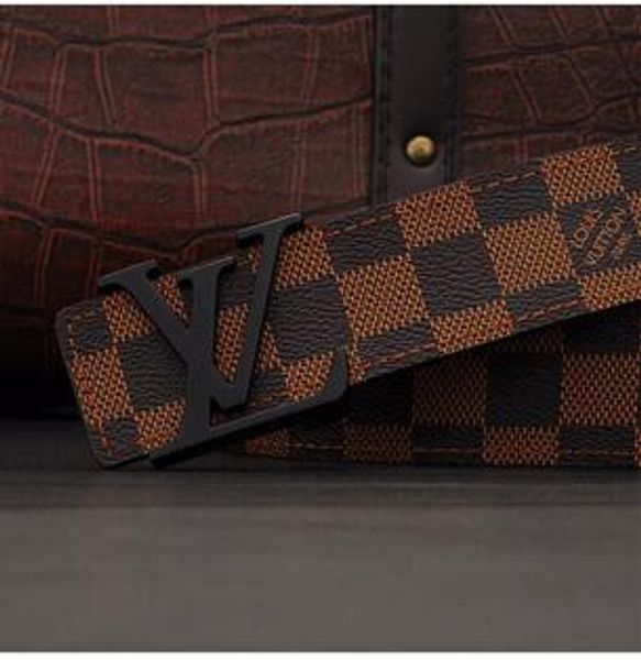 

belt designers belts with fashion metal buckle real leather rs luxury male and female belts, Black;brown