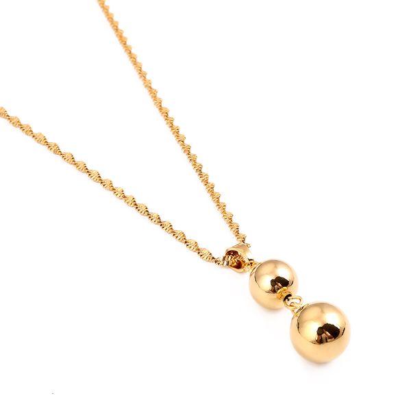 

african fashion beads necklaces & pendants for women men ball lucky love gift, Silver