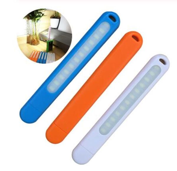 

1pcs usb led book light reading lamp mini 12 leds night lights luminaria books nightlight for power bank computer lapkitap