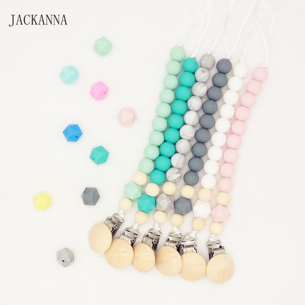 

silicone baby pacifier clips infant soother clip toddler attache sucette shower gift bpa newborn baby pacifier holder chain